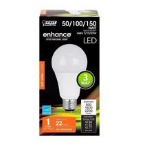 Feit Enhance A21 E26 (Medium) LED Bulb Soft White 50/100/150 Watt - £11.06 GBP