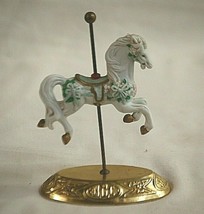 House of Lloyd 1990 Miniature Carousel Horse Vintage Yule Christmas Deco... - $308.63 MXN