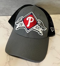 Philadelphia Phillies Postseason 2022 Snapback Mesh Embroidered New Era HAT - £38.78 GBP