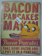 12x16 Jake from Adventure Time Making Bacon Pancakes tin sign - $11.65