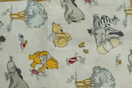 Sewing Cotton Quilting Fabric Winnie The Pooh Togetherish Kind of Day Ti... - $180.91 MXN