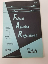 1973 Federal Aviation Regulation for Pilots Aero Publishers Vintage - $11.35