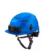 Milwaukee 48-73-1324 Blue Front Brim Vented Helmet - Type 2, Class C - $69.99