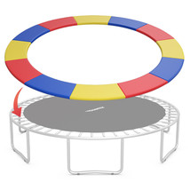 15FT Trampoline Replacement Safety Pad Bounce Frame Waterproof Spring Cover - £133.12 GBP