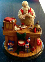 NORMAN ROCKWELL SANTAS WORKSHOP COLLECTORS EDITION 5.5x5.5&quot; CHRISTMAS CL... - £46.71 GBP