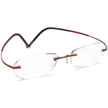 Silhouette Eyeglasses 7581 40 6052 Titan Copper Rimless Frame Austria 50[]17 140 - £220.32 GBP