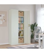  File Cabinet Light Grey Steel Extra High - $15,445.25 MXN