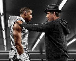 Sylvester Stallone and Michael B. Jordan in Creed 16x20 Canvas Giclee - £55.29 GBP