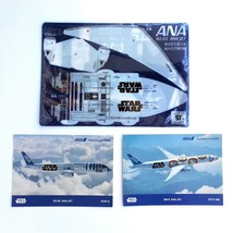 Star Wars R2-D2 ANA JET Plastic Plane Model Kit &amp; Postcards 2pcs (R2-D2 ... - £21.93 GBP