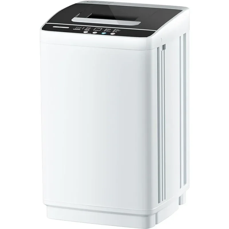 Automatic washing machine 0 95 cu ft compact laundary washer 10 programs 3 water levels thumb200