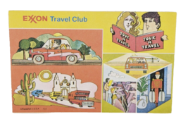 Exxon Travel Club Vintage Enroute Message Unused Envelope - $10.88