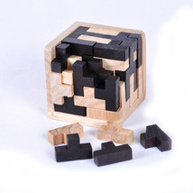 Creative 3D Puzzle Luban Interlocking Wooden Toy Early Educational Toys ... - $372.93 MXN