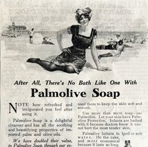 Palmolive Bath Soap Shampoo And Cream 1913 Advertisement Health Beauty D... - $24.99