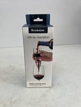 Brookstone Better Tasting In Every Glass Wine Aerator - $10.89