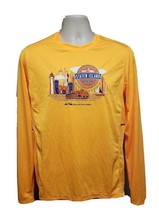 2017 NYRR Staten Island Half Marathon Mens Medium Yellow Jersey - £16.45 GBP