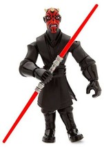 Disney&#39;s Star Wars Toybox #16 Darth Maul 5&quot; Action Figure With Light Saber New - £11.94 GBP