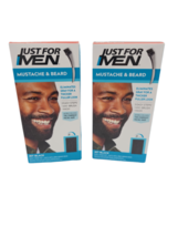 Just For Men 5 Minute Mustache &amp; Beard, M-60 Jet Black, 2 Pack - £13.32 GBP