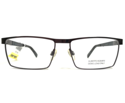 Alberto Romani Eyeglasses Frames AR 7001 GM Gunmetal Blue Gray 55-16-145 - £43.65 GBP