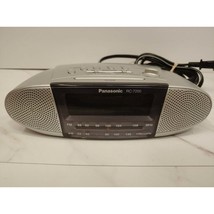 Panasonic Clock Radio AM/FM Alarm Digital Tested Works RC7200 - $95.00