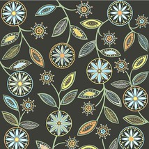Floral Contact Paper Perennial Blooms Wallpaper Vinyl For Room Cabinet - £35.12 GBP
