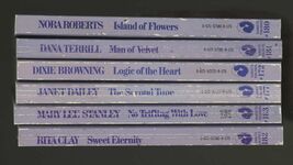 LOT of SIX paperback books Silhouette romance R.Clay N.Roberts, J. Daile... - $5.95