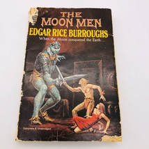 The Moon Men by Edgar Rice Burroughs Unabridged 1960s Ed Emsh Cover Ace Edition - £7.48 GBP