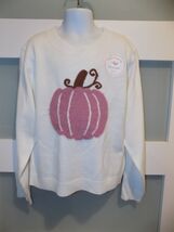 Berkley Jensen Mommy &amp; Me Pumpkin Cozy Soft Sweater Size 7/8 Girl's NEW - $24.00