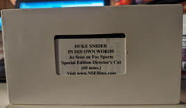 Duke Snider - In His Own Words Special Edition Director&#39;s Cut  VHS  60 M... - $1.98