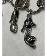 Shoe Charm Bracelet -  Pumps Heals Wedge Flat Gladiator 7.5&quot;  7 Charms - $23.06 CAD