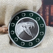 Slytherin Challenge 3D Enamel Coin By Geek Gear Inspired by Harry Potter... - £20.17 GBP