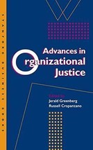 Advances in Organizational Justice (Stanford Business Books) - £24.70 GBP