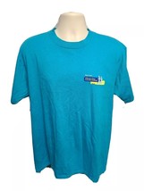 2005 JPMorgan Chase Corporate Challenge Team Adult Cyan XL TShirt - $334.55 MXN