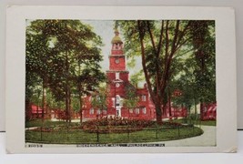 Philadelphia Pa Independence Hall Glitter Decorated UDB Postcard E6  - £5.49 GBP