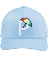 Palmer P Cap by Puma - Lt Blue Logo Puma Palmer Hat - Free Palmer Lapel Pin - $703.31 MXN