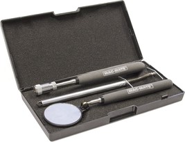 MAG-MATE MMK301 Telescoping 3X Magnifier Lighted Magnetic Retriever &amp; 4-Jaw Mech - £69.53 GBP