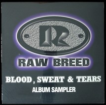 Raw Breed &quot;Blood, Sweat &amp; Tears&quot; 1997 Vinyl 12&quot; Promo Sampler PRO-A-8872 Sealed! - £43.15 GBP