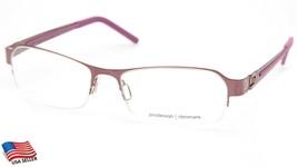 New Prodesign Denmark 6124 c.5022 Brown Eyeglasses Frame 51-16-135 B30mm Japan - £50.91 GBP