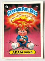 1985 Topps Garbage Pail Kids OS1 1st Series ADAM BOMB Card 8a Checklist GLOSSY - £178.06 GBP
