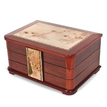 Wood High Gloss Jewelry Chest with Swing-Out Trays - $525.99