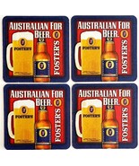 Foster&#39;s Lager Lot of 5 Coasters Vintage Brewery Bloomin Onion Collectib... - $19.99
