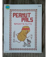 Peanut Pals Sports Nuts Book 1 Cross Stitch Leaflet by Ann Evans - $13.43 CAD