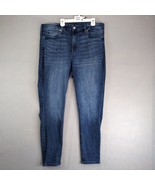 GAP Denim High Rise Universal Legging Jeans Women&#39;s 18 Stretch 35x28&quot; Ca... - $367.50 MXN