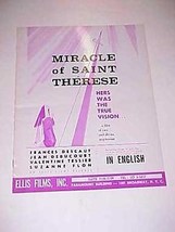 MIRACLE OF SAINT THERESE-FRANCES DESCAUT-PSBK VG - £16.47 GBP