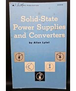 Howard W Sams Solid-State Power Supplies &amp; Converters 20310 VTG 1970 1st... - $376.86 MXN