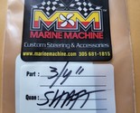 Marine Machine Outboard Stainless Steel Steering Cylinder Seal Kit Only - $95.00