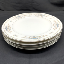 Wade Diane Dinner Plates Fine Porcelain China 10 inches Set of 4 Made in Japan - £26.50 GBP