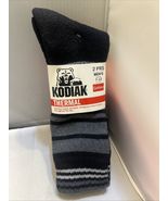 Kodiak Men Thermal Socks 2- Pair Shoe Size 7-12 - $12.98