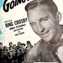 Bing Crosby Going My Way 1944 Sheet Music Swinging On A Star Paramount DWU4 - £15.65 GBP