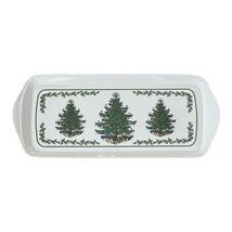 Vintage Melamine Christmas Tray – 3 Tree Design – Made in Thailand – 14.... - $356.19 MXN