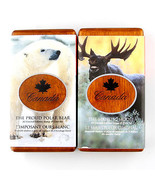 SET OF TWO CANADIAN PROOF COINS: MAJESTIC MOOSE AND PROUD POLAR BEAR BOT... - £186.96 GBP